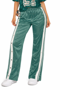 Green stripe pants